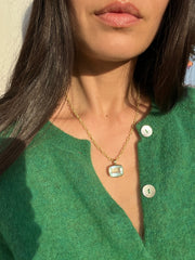 Iris Pendant Maris Aquamarine