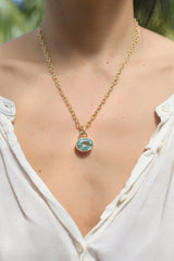 Mele Pendant Indicolite Tourmaline