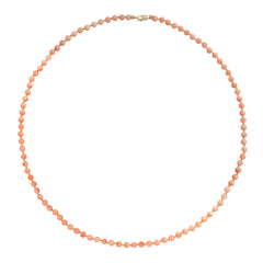 Siena Coral Beaded Necklace