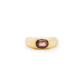 Orb Ring Smokey Tourmaline