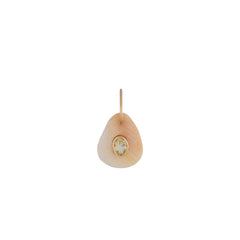 Kaia Tourmaline Shell Pendant
