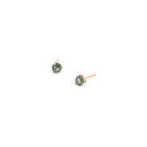 Sol Studs (blue/green) Sapphire