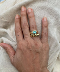 Alora Twisted Ring