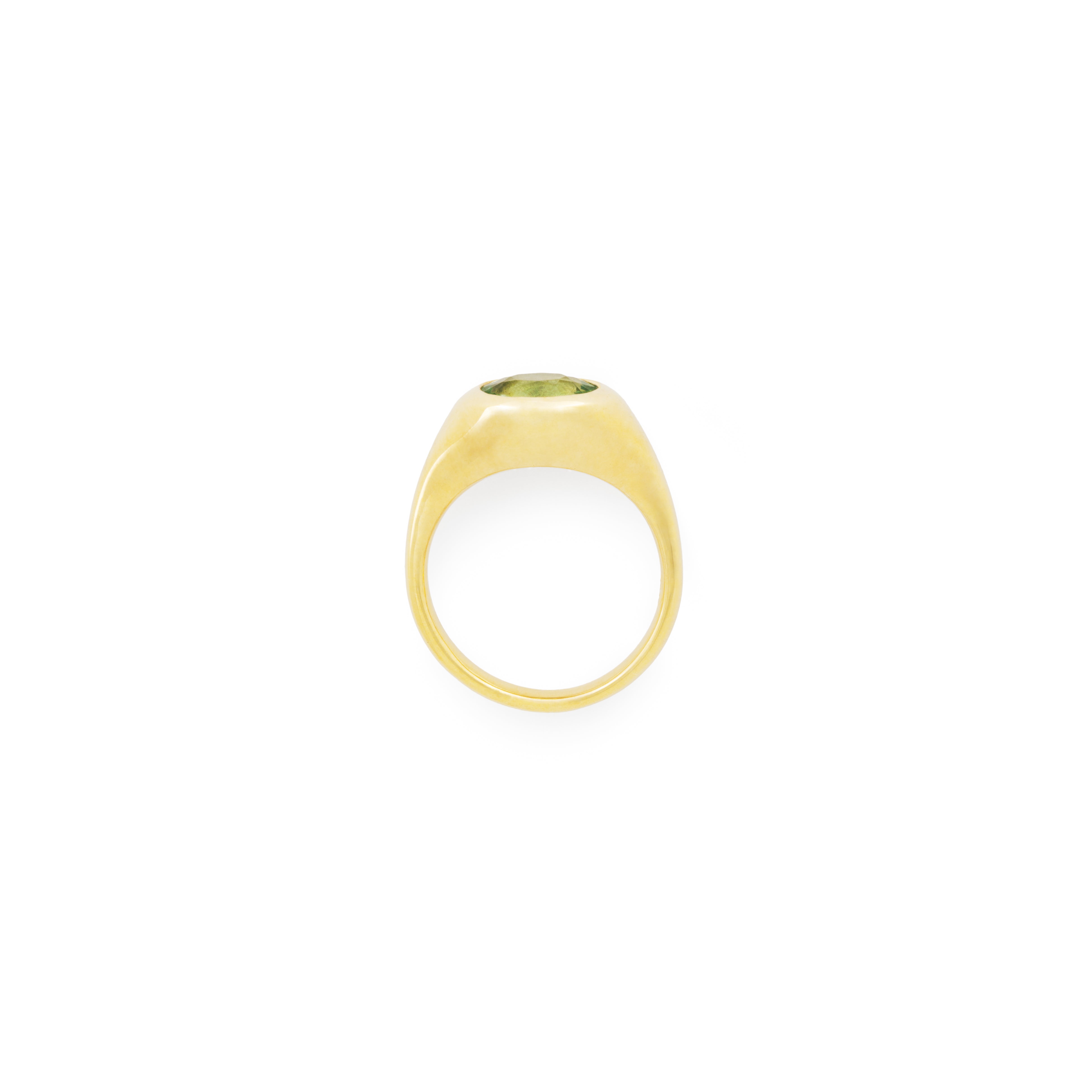 Alma Ring Green Tourmaline