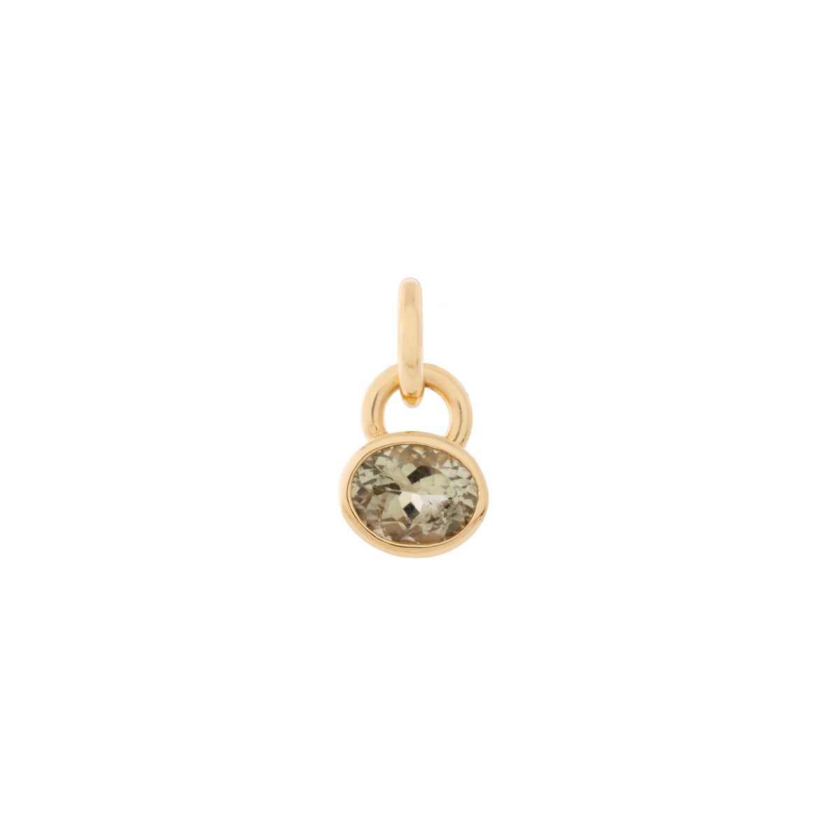 Mele Pendant Sage Tourmaline