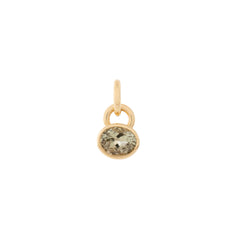 Mele Pendant Sage Tourmaline