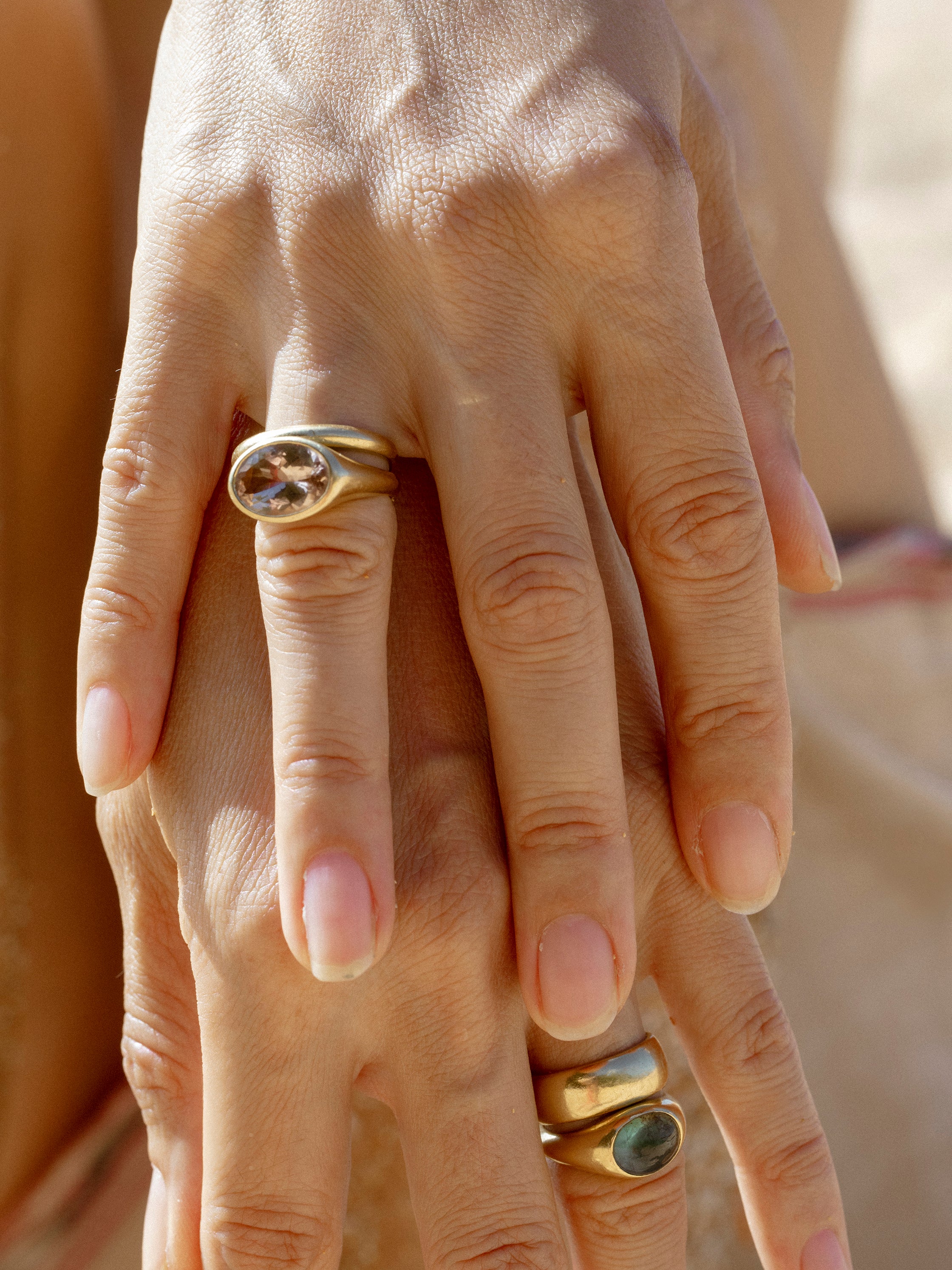 River Set Rings River Ring aqua – ANAOAK